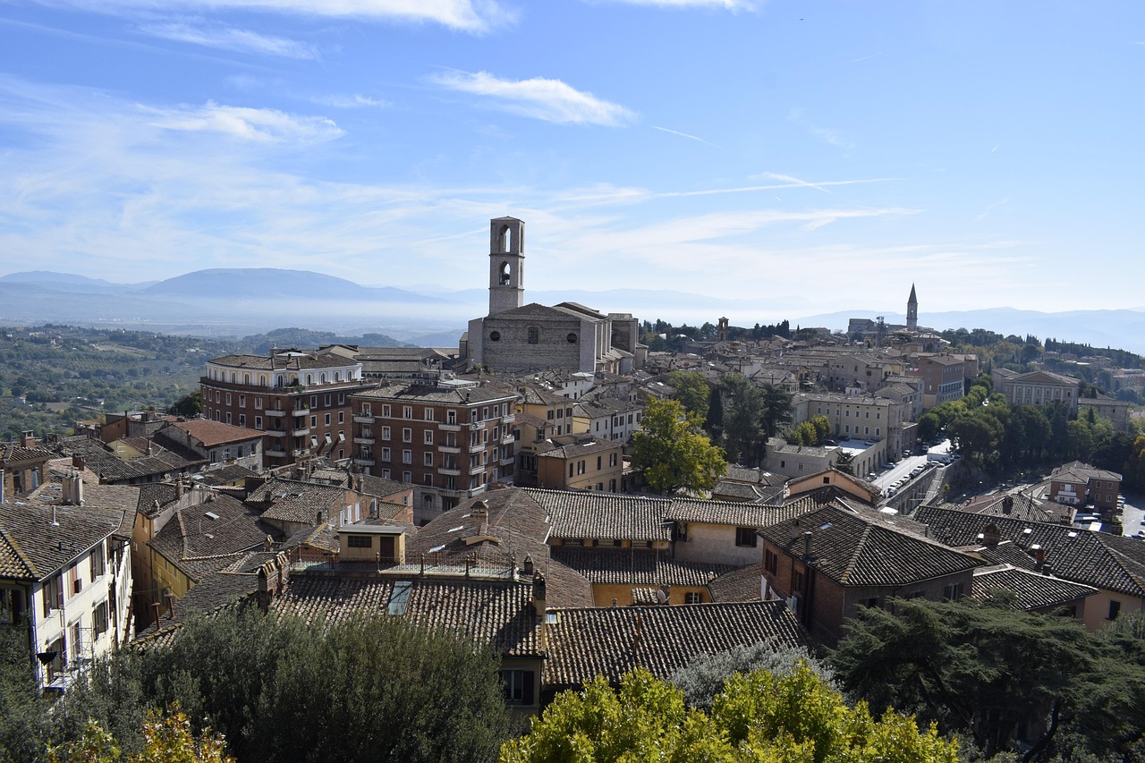 città di Perugia, Umbria